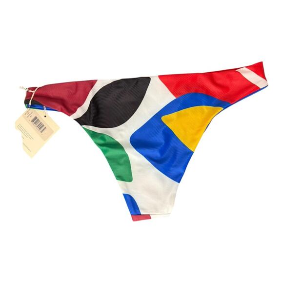 Mara Hoffman Multicolor Bikini Bottom (Kay) Size L NWT - Picture 3 of 6